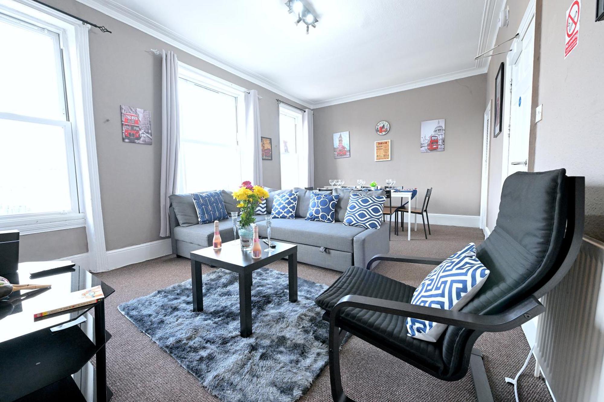 Stunning 3 Bedroom Serviced Flat In North Лондон Экстерьер фото